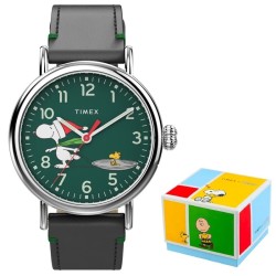 TIMEX Mod. PEANUTS COLLECTION - THE WATERBURY - Snoopy Woodstock Ice Skating - Special Pack TW2V60200